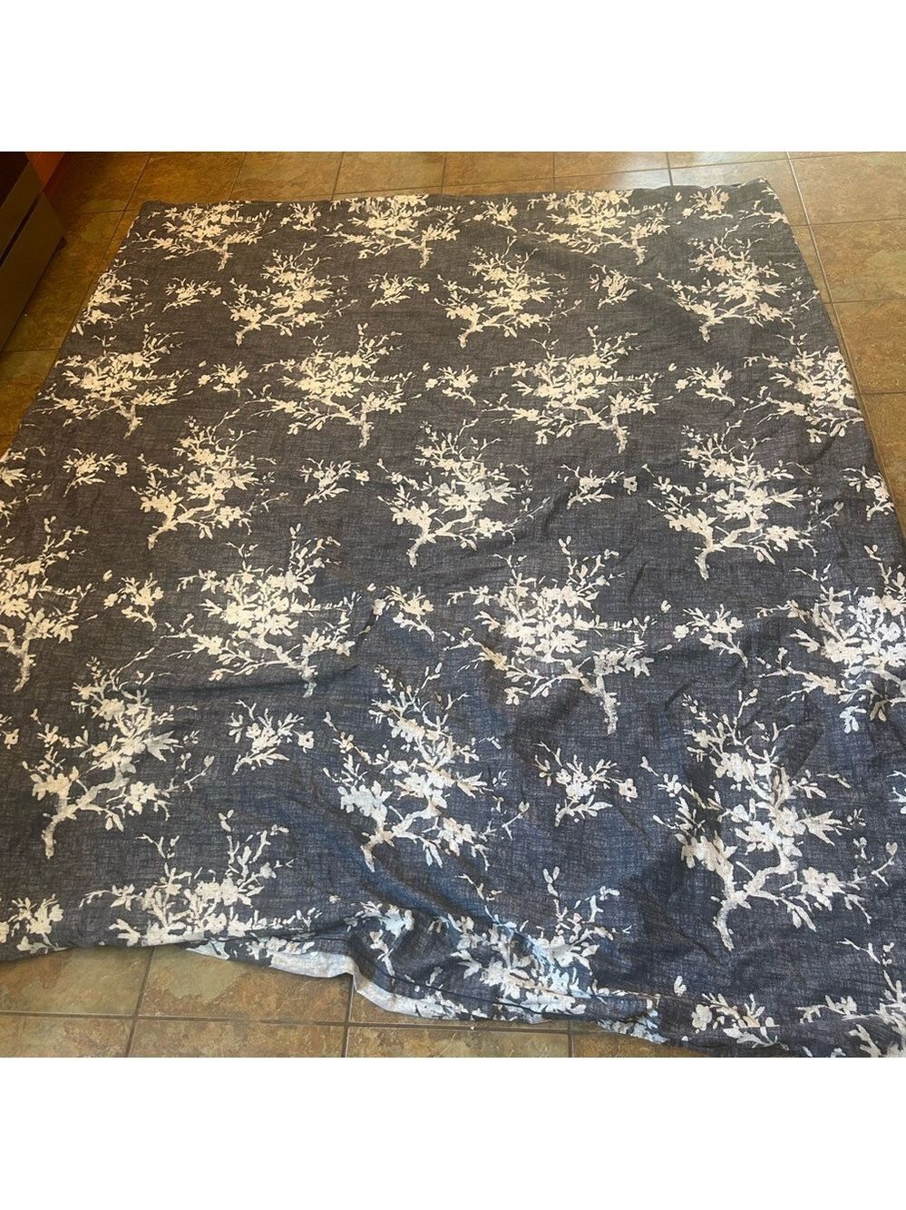 Lauren Ralph Lauren Blue Floral Patterned Duvet Bedding Set Reversible Cotton